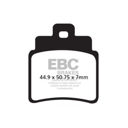 Plaquettes de Frein EBC Arrière Tout terrain Carbon "X" 355/4TT