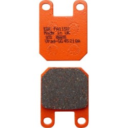 Plaquettes de Frein EBC Arrière Semi-Sintérisées 115V