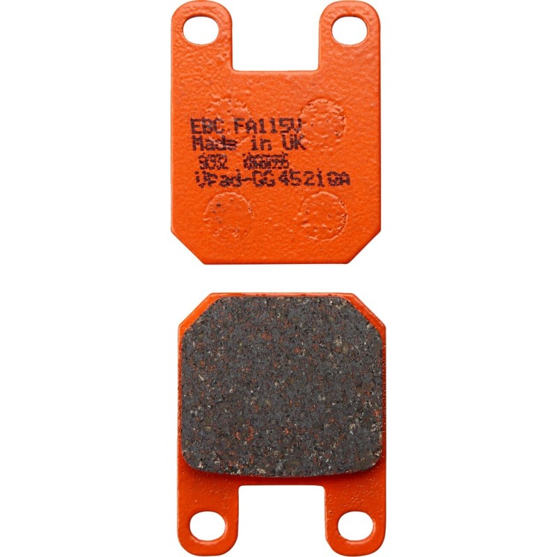 Plaquettes de Frein EBC Arrière Semi-Sintérisées 115V