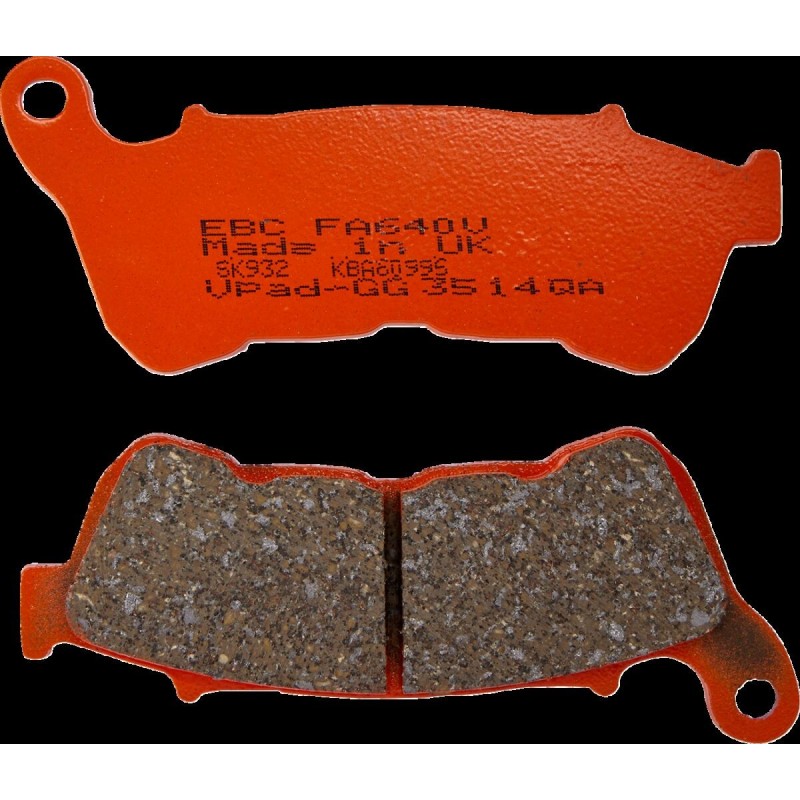 Plaquettes de Frein EBC Avant Semi-Sintérisées 640V