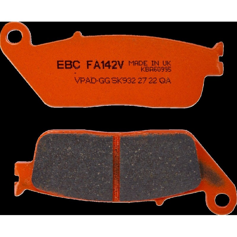 Plaquettes de Frein EBC Avant Semi-Sintérisées 142V