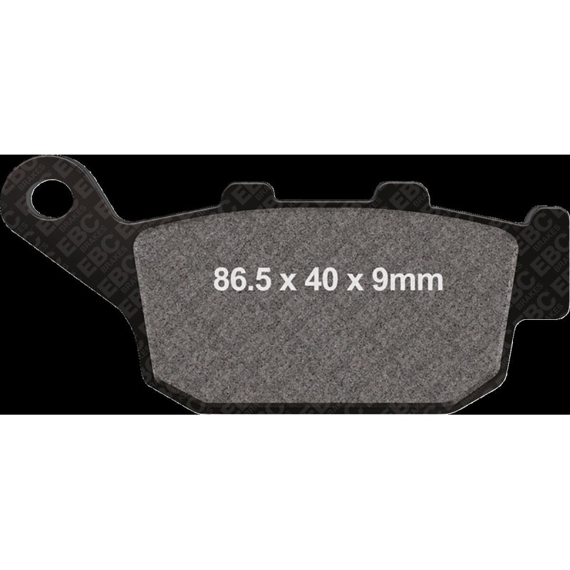 Plaquettes de Frein EBC Arrière Semi-Sintérisées 496V