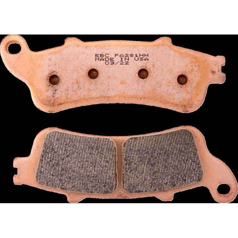 Plaquettes de Frein EBC Avant métal fritté "FA-HH" 281