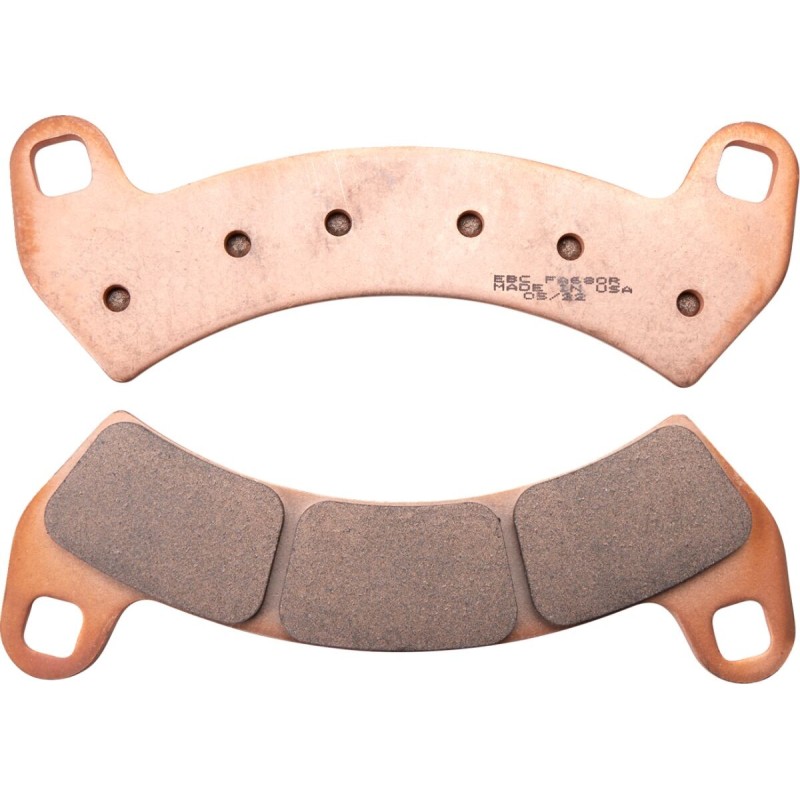 Plaquettes de Frein EBC Avant Métal fritée "R" 680R