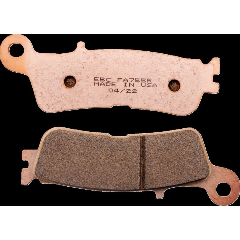 Plaquettes de Frein EBC Avant Métal fritée "R" 755R