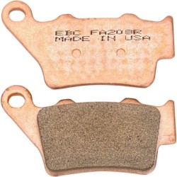 Plaquettes de Frein EBC Arrière Métal fritée "R" 208R
