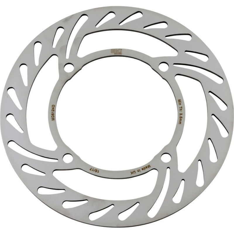 Disque de frein EBC Arrière 240 mm offroad Solid rond 6124D