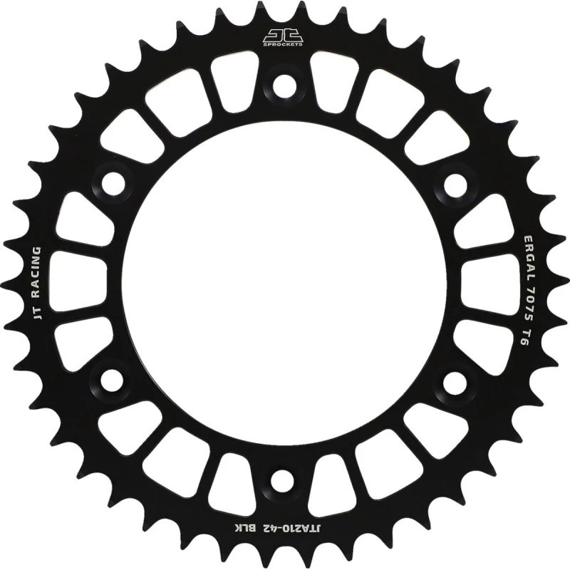 Couronne JT SPROCKETS aluminium ultra-light anti-boue 210 - 40 dents pas de 520