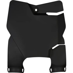 Plaque avant STADIUM UFO 65 SX 16-  Noir