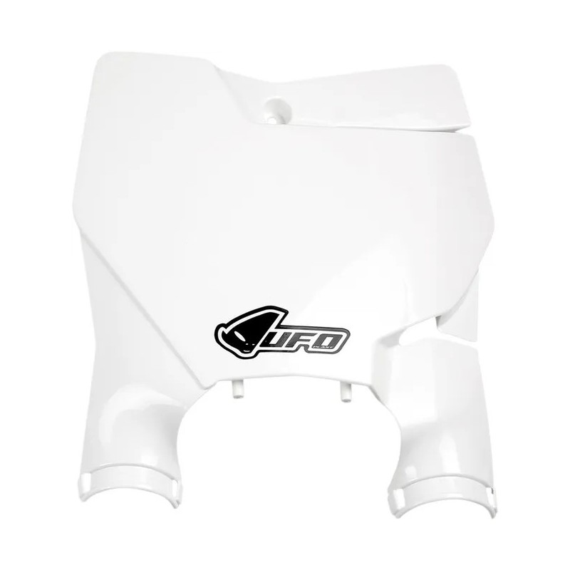 Plaque avant STADIUM UFO SX / SXF 2016 à 2022 Blanc 20