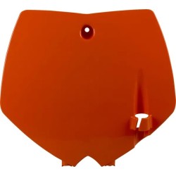 Plaque numéro avant KTM 65 SX 2002 à 2008 couleur orange