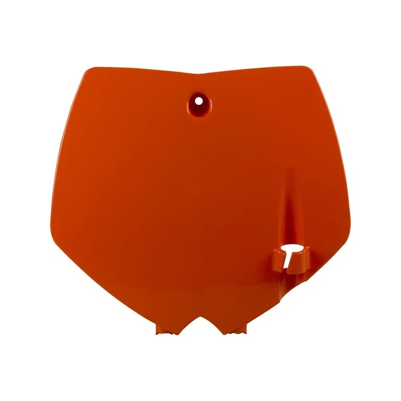 Plaque numéro avant KTM 65 SX 2002 à 2008 couleur orange