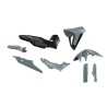 Kit plastiques HONDA Transalp 750 23-25 Gris