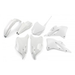 Kit plastiques UFO Kawasaki 85 KX 2022 à 2026 blanc