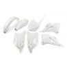 Kit plastiques UFO Kawasaki 85 KX 2022 à 2026 blanc