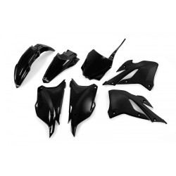 Kit plastiques UFO Kawasaki 85 KX 2022 à 2026 Noir