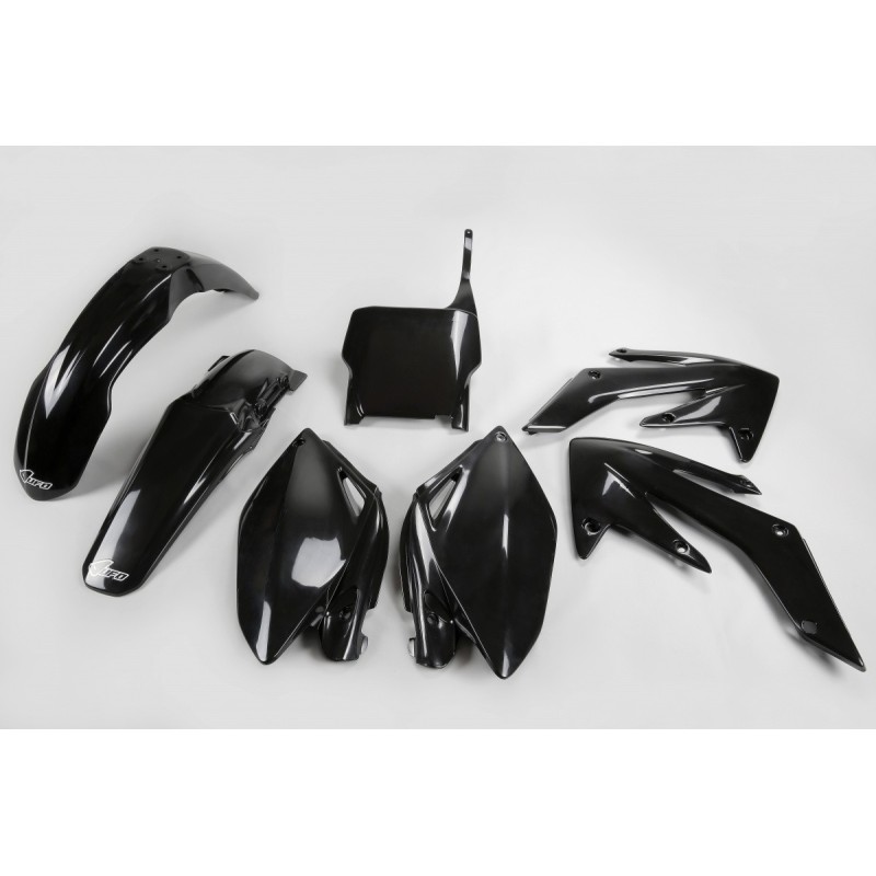 Kit plastiques HONDA 250 CRF 2006 à 2007  Noir