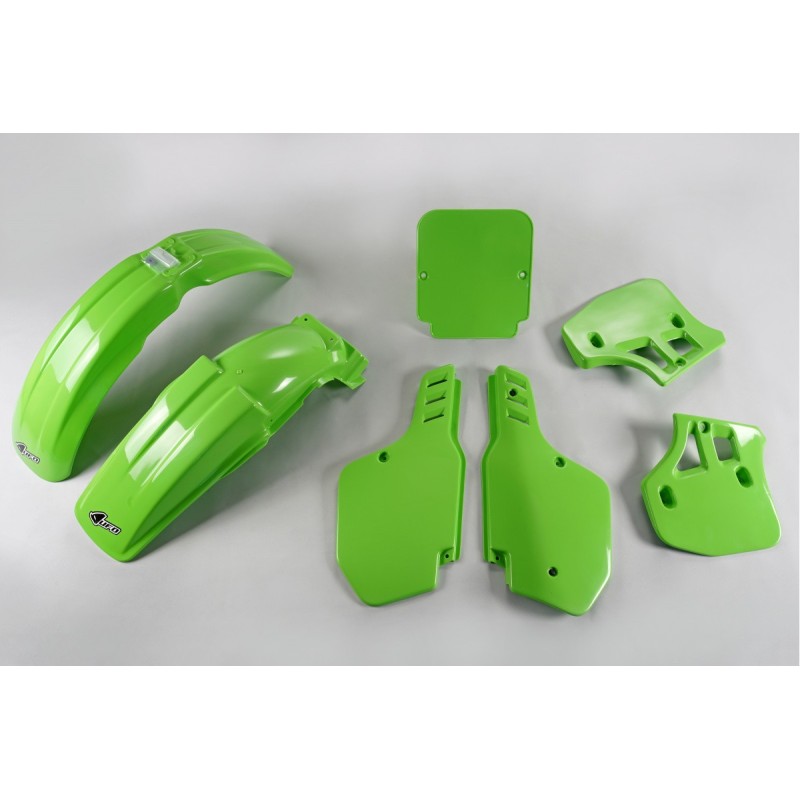 Kit plastiques 250 KX / 500 KX 1988 Vert
