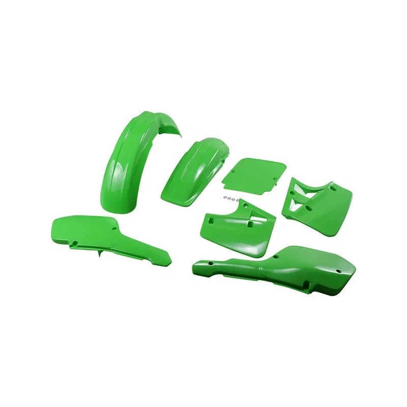 Kit plastiques 250 KX / 500 KX 1987 Vert