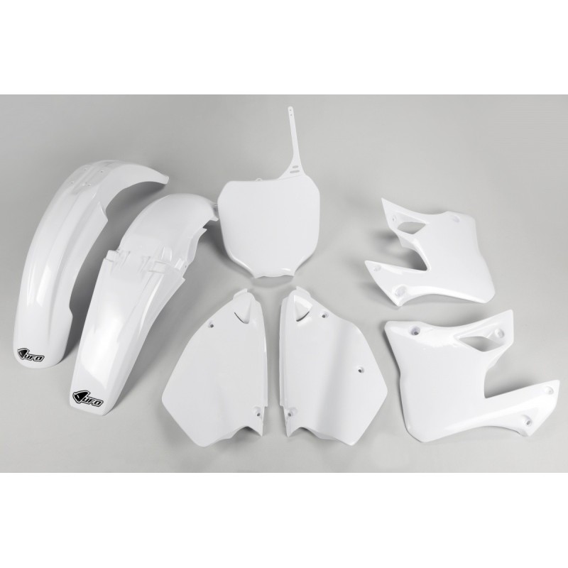 Kit plastiques 125 YZ / 250 YZ 2000 à 2001  Blanc