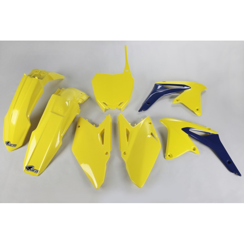 Kit plastiques 450 RMZ 2008 à 2017 Jaune