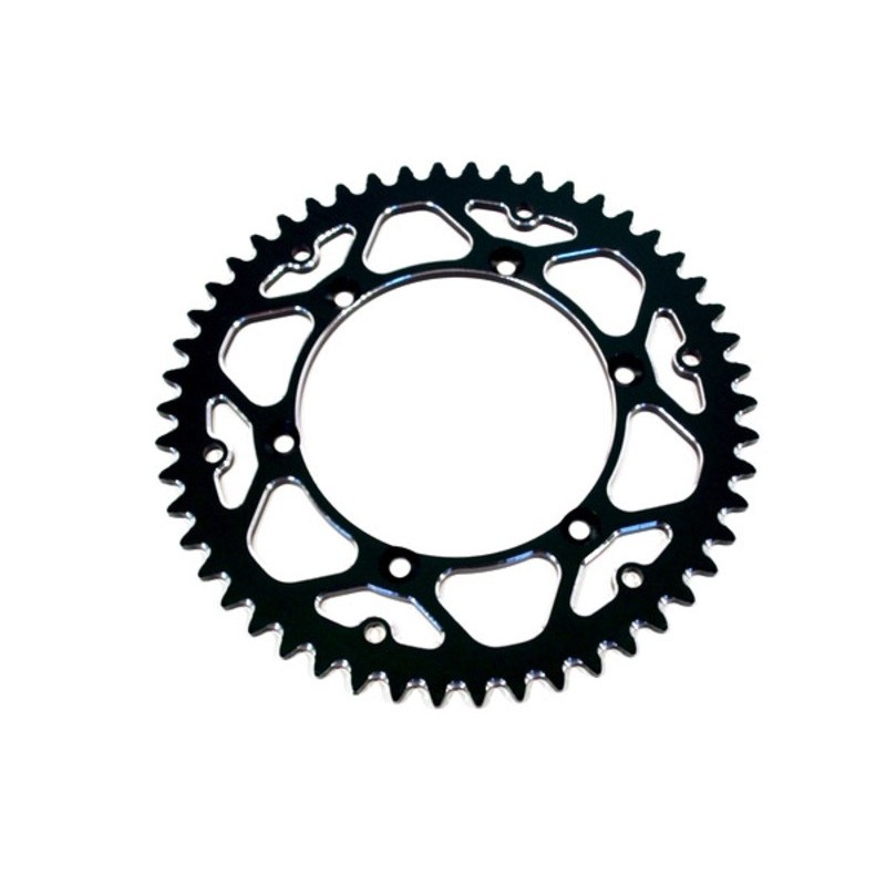 Couronne ART aluminium anti-boue HONDA CR CRF / BETA RR 48 dents Noir
