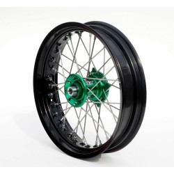 Roue avant complete ART Supermotard KX KXF 17x3,50x36T