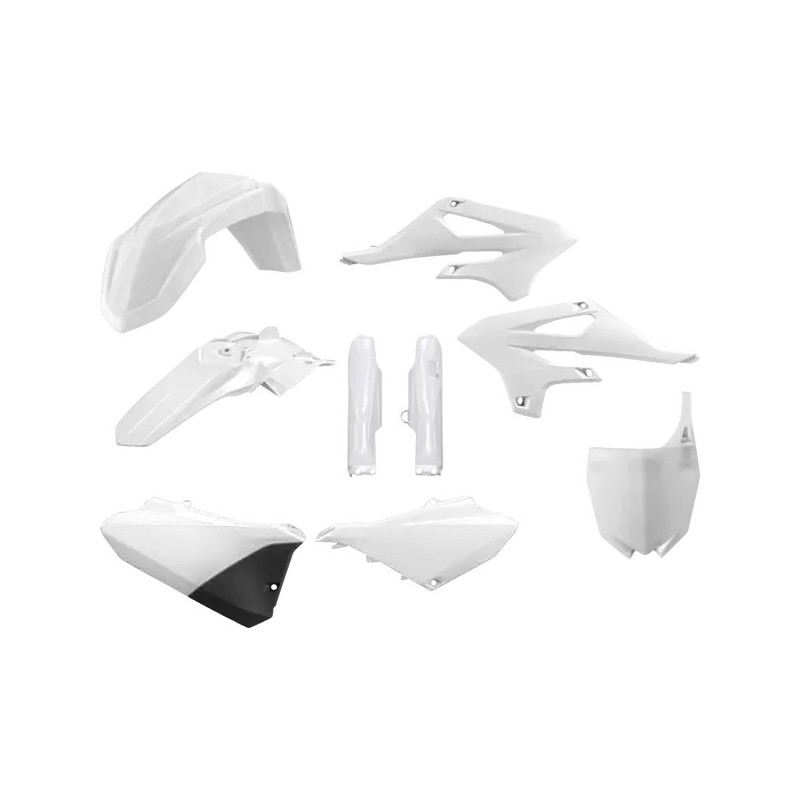 Kit plastiques 85 YZ 2022 à 2024 couleur blanc