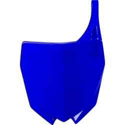 Plaque numéros avant Polisport 85 YZ 2015 à 2022 couleur bleu