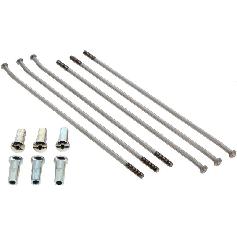 Jeu de rayons RFX 19" - argent/argent 32 rayons