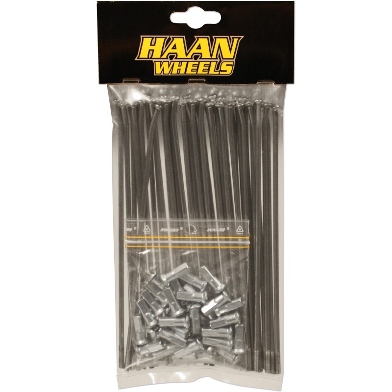 Kit rayons HAAN WHEELS 17 Pouces avant - 36 rayons KX KXF