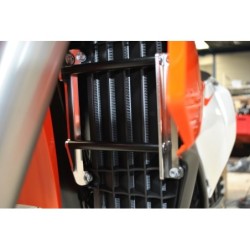 Protections de radiateurs aluminium AXP KTM / Husqvarna 125-500 2016-17