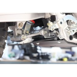 Plaque de protection de biellette AXP PHD - noir Honda 300 CRF L
