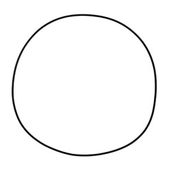 Joint de couvercle d'embrayage 250 CRF '04-09 + CRF 250 X '04-17