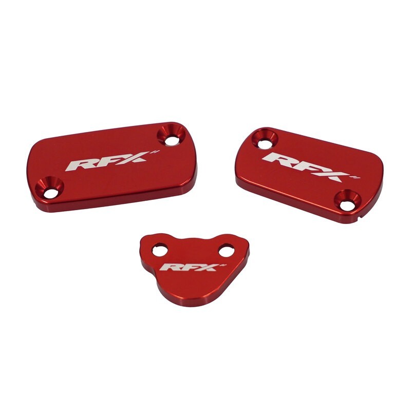 Jeu de couvercle de maître cylindre RFX Pro (Rouge)