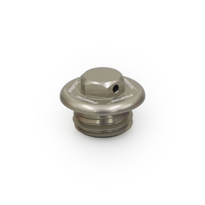Bouchon de remplissage d'huile RFX Race - argent