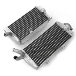 Paire de radiateurs Aluminium Psychic KTM 250 SXF EXCF 2009 à 2012 + 350 SX-F 2011 à 2014