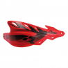 Protège-mains Raptor Rouge avec kit montage RTECH