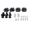 Kit montage RTECH plastique pour guidon