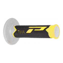 Paire de poignées Progrip 788 MX Triple densité White donuts