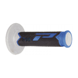 Paire de poignées Progrip 788 MX Triple densité White donuts