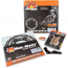 Kit disque de Frein avant flottant 270 mm avec patte de déport Moto master CR CRF avant 2015