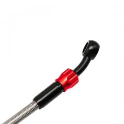 Durite de frein tressée en acier inoxydable Dual race