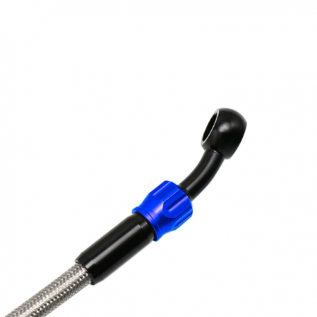 Durite de frein tressée en acier inoxydable Dual race