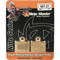 Plaquettes de frein Moto master Nitro sinter arrière 85 SX 85 TC 85 MC
