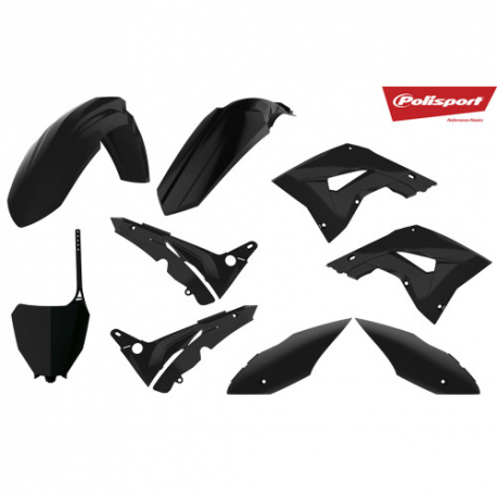 Kit plastiques Restyle CR 2002 à 2007 Polisport