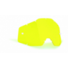 Ecran de lunettes FMF POWERBOMB/POWERCORE écran de remplacement anti-buée jaune