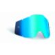 Ecran de lunettes FMF POWERBOMB/POWERCORE écran de remplacement anti-buée Bleu miroir