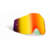 Ecran de lunettes FMF POWERBOMB/POWERCORE écran de remplacement anti-buée rouge miroir