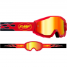 Paire de lunettes FMF POWERCORE Masque Flame Red - écran rouge miroir